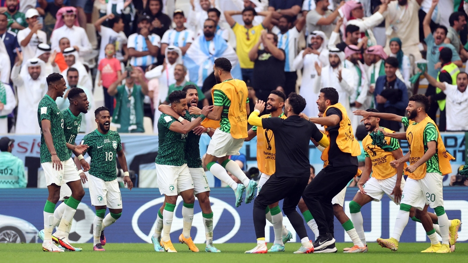 FIFA World Cup 2022 Highlights Argentina vs Saudi Arabia Argentina stunned as Saudi Arabia win 2-1 in Group C tie Hindustan Times