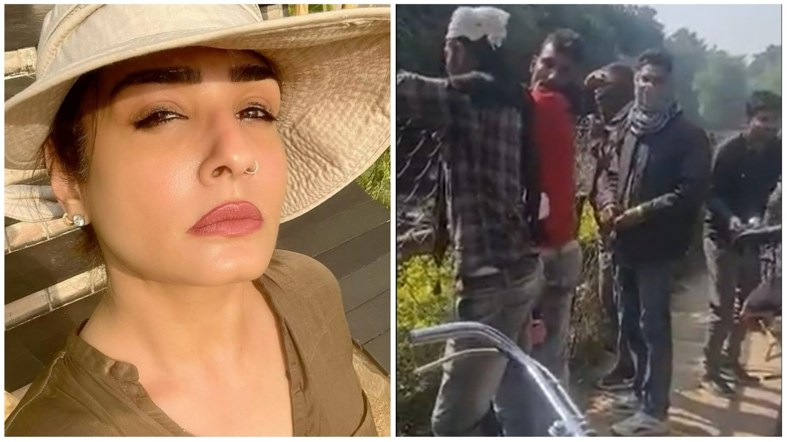 Raveena Tandon’s tweet about people pelting stones at tiger at Bhopal’s national park prompts probe