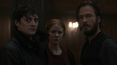 1899 stars Emily Beecham, Aneurin Barnard, and Andreas Pietschmann. 1899 stars Emily Beecham, Aneurin Barnard, and Andreas Pietschmann.