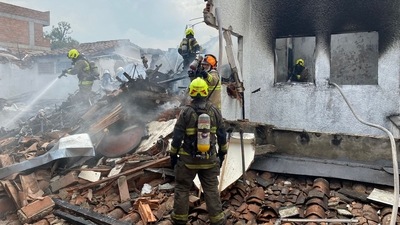 Colombia Plane Crash: Plane crashed into a residential area of a city in Colombia.