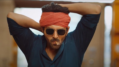 Kartik Aaryan in a new action hero avatar in Shehzada.