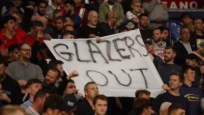 Manchester United protest against The Glazer Family. (Action Images via Reuters)