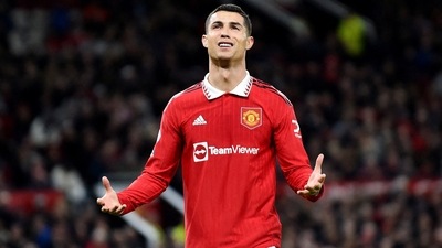 Manchester United's Cristiano Ronaldo during a match (REUTERS)