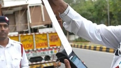 His vehicle was stolen on June 6 and remains untraceable, police said. However, on June 28, he received a challan for speeding near Millennium Depot. (File photo for representation) His vehicle was stolen on June 6 and remains untraceable, police said. However, on June 28, he received a challan for speeding near Millennium Depot. (File photo for representation)