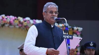 Chhattisgarh chief minister Bhupesh Baghel. (HT PHOTO) Chhattisgarh chief minister Bhupesh Baghel. (HT PHOTO)