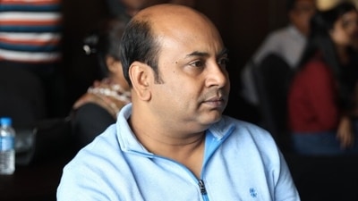 Anirban Chakrabarti at a media event in Kolkata.