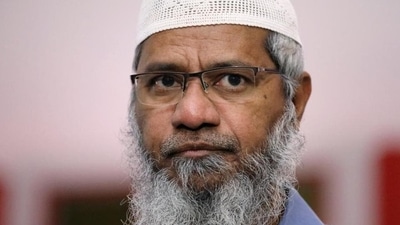 Islamic preacher Zakir Naik, who is an Indian fugitive has been reportedly invited by Qatar to deliver lectures amid ongoing FIFA World Cup. (REUTERS FILE) Islamic preacher Zakir Naik, who is an Indian fugitive has been reportedly invited by Qatar to deliver lectures amid ongoing FIFA World Cup. (REUTERS FILE)