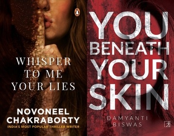 Whisper To Me Your Lies and You Beneath Your Skin. Whisper To Me Your Lies and You Beneath Your Skin.