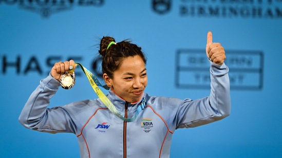 India's Mirabai Chanu(PTI) India's Mirabai Chanu(PTI)