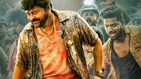 Chiranjeevi in song Boss Party teaser.