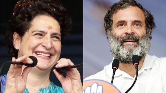 Priyanka Gandhi and Rahul Gandhi (File Photos) Priyanka Gandhi and Rahul Gandhi (File Photos)