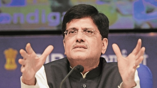 Commerce minister Piyush Goyal (HT Photo)