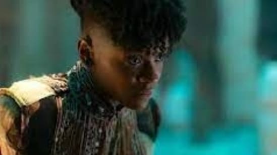 Letitia Wright as Shuri in Black Panther: Wakanda Forever