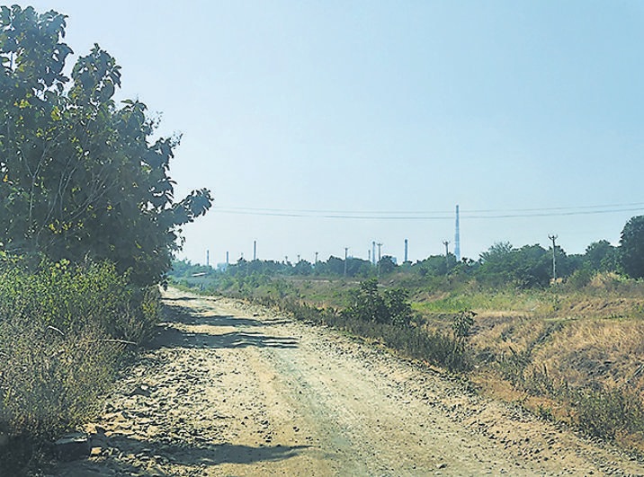 The road to Thuti has divided the village residents between the desire for development and local displacement (HT Photo) The road to Thuti has divided the village residents between the desire for development and local displacement (HT Photo)