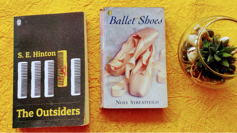 The Outsiders and Ballet Shoes.