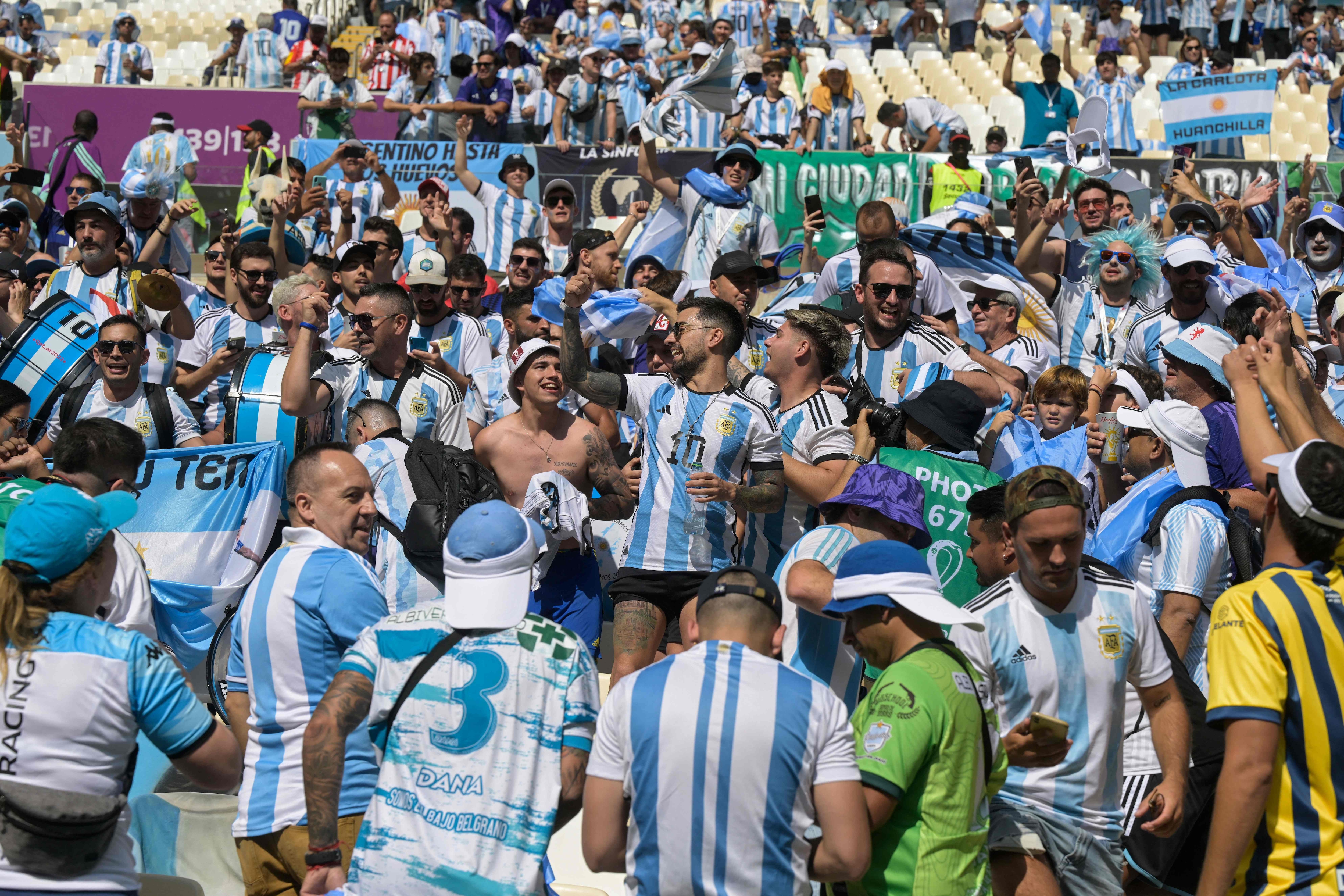 Adidas Argentina Away Stadium Jersey 2022/23 Men`s L / World Cup Qatar 2022 / #20 Mac Allister