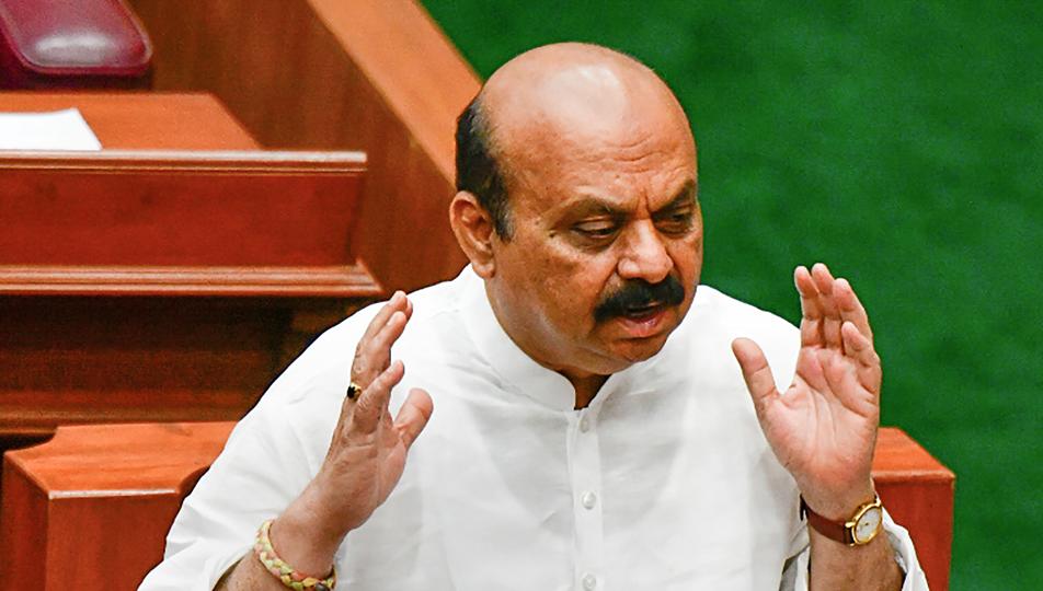 CM Bommai's statements against terrorism came after an explosion in Mangaluru last week. (HT_PRINT) CM Bommai's statements against terrorism came after an explosion in Mangaluru last week. (HT_PRINT)