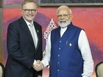 Australian Prime Minister Anthony Albanese with PM Narendra Modi in Bali during the recently concluded G20 Summit earlier this month. (Twitter) Australian Prime Minister Anthony Albanese with PM Narendra Modi in Bali during the recently concluded G20 Summit earlier this month. (Twitter)