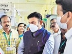 Karnataka health minister Dr K Sudhakar. (ANI) Karnataka health minister Dr K Sudhakar. (ANI)