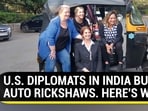 U.S. DIPLOMATS IN INDIA BUY AUTO RICKSHAWS. HERE'S WHY.