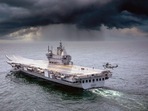 INS Vikrant, India's first indigenous aircraft carrier. INS Vikrant, India's first indigenous aircraft carrier.