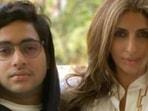 Shweta Bachchan shares son Agastya's childhood pic to wish him on his birthday. Shweta Bachchan shares son Agastya's childhood pic to wish him on his birthday.
