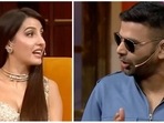 Nora Fatehi couldn't believe Vikalp Mehta's impeccable Akshay Kumar impression. Nora Fatehi couldn't believe Vikalp Mehta's impeccable Akshay Kumar impression.