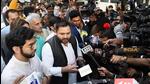 Both Aaditya Thackeray and Tejashwi Yadav called for the coming together of youth leaders to address the burning issues in the country. (Photo by Santosh Kumar/ Hindustan Times) Both Aaditya Thackeray and Tejashwi Yadav called for the coming together of youth leaders to address the burning issues in the country. (Photo by Santosh Kumar/ Hindustan Times)