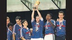 Zinedine Zidane with the trophy after France won the 1998 World Cup. (Getty Images) Zinedine Zidane with the trophy after France won the 1998 World Cup. (Getty Images)