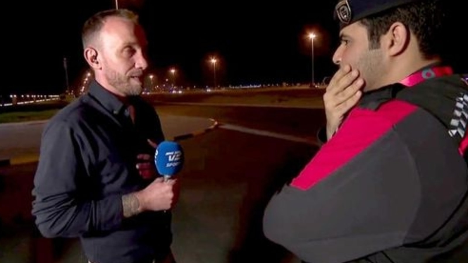 Watch: FIFA presenter asked by Qatari police to remove OneLove band live on air