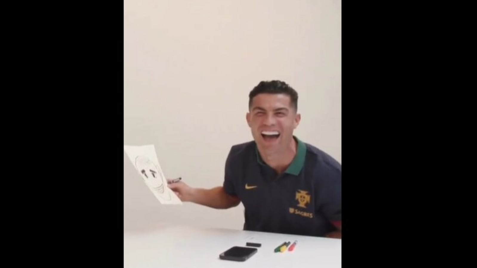 Cristiano Ronaldo Pen Drawing / Video | Behance :: Behance