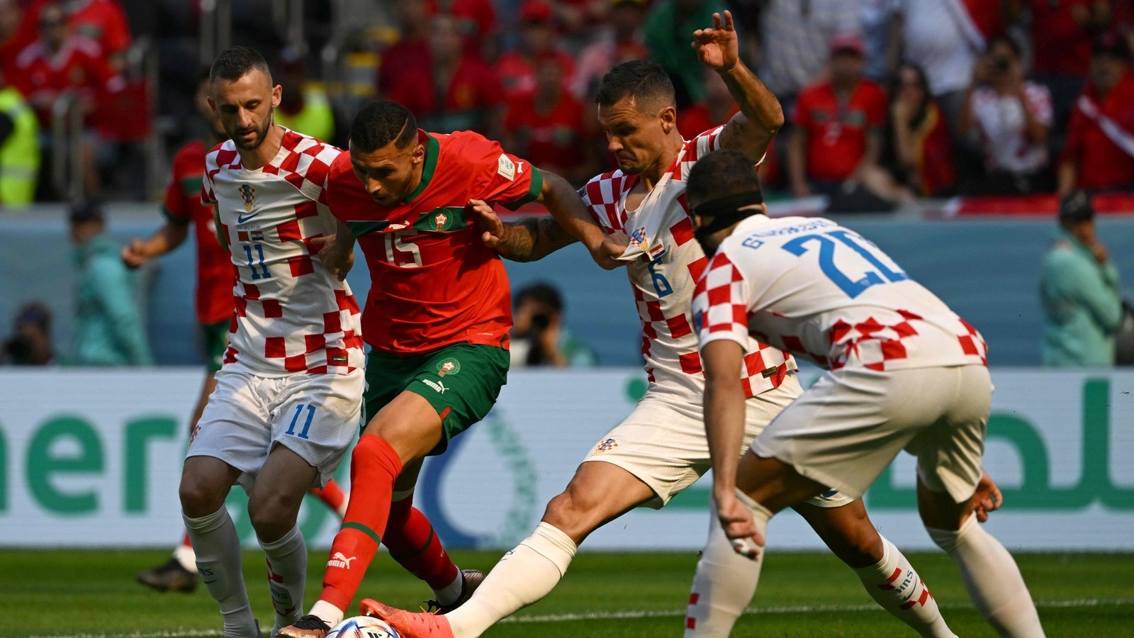 FIFA World Cup 2022 Morocco vs Croatia Highlights Luka Modric's CRO