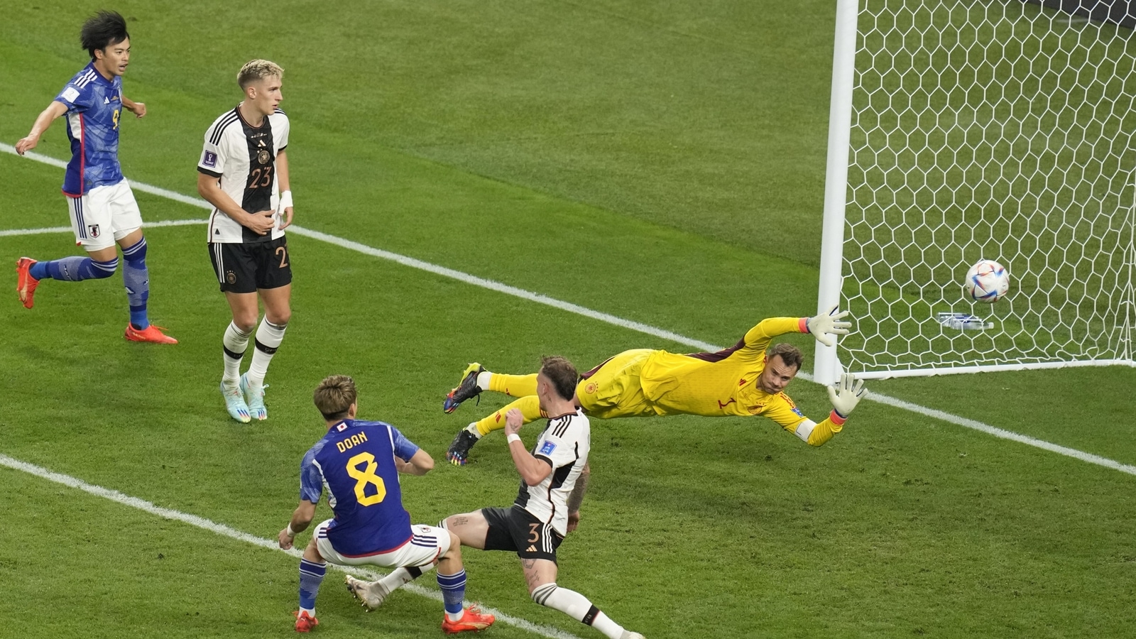 FIFA World Cup 2022, Germany vs Japan highlights: Gundogan's penalty in  vain as Japan stun Germany 2-1 | Hindustan Times