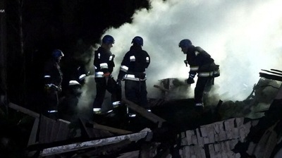 Russia-Ukraine War: Rescuers work at the site of a maternity ward of a hospital destroyed by a Russian missile attack. (Reuters)