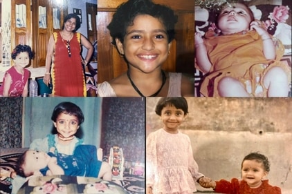 Aindrila Sharma's throwback photos, shared by Aishwarya Sharma. Aindrila Sharma's throwback photos, shared by Aishwarya Sharma.