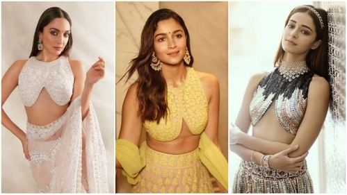 Everyone has become obsessed with Infinity blouses because of the piece's audacity, aesthetic appeal, charm, and outstanding design. (Instagram)