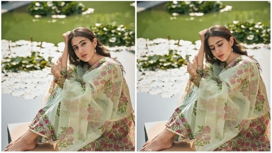 From traditional attire to fancy western fits, Sara Ali Khan can pull off any look effortlessly.(Instagram/@saraalikhan95)