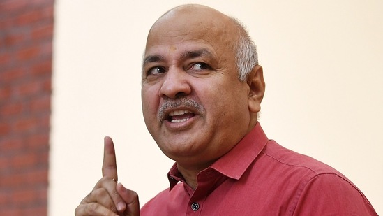 Delhi Deputy Chief Minister Manish Sisodia.(ANI)