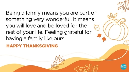 Thanksgiving is the time to be thankful for all the blessings in our life. (HT Photo)