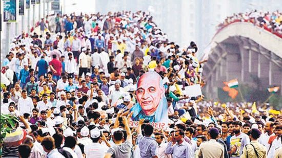 Patidars form about 15% of Gujarat’s population. (PTI)