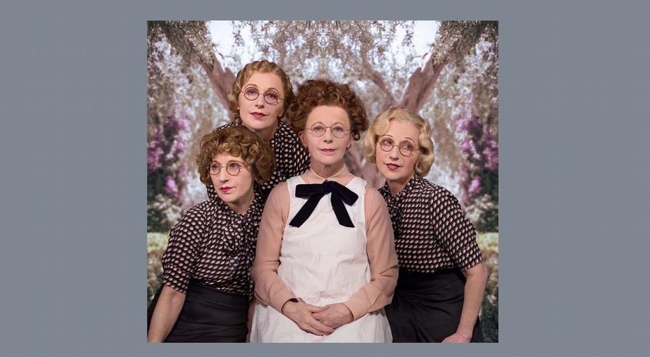 Cindy Sherman plays all the characters in this sisterly family portrait from 2016(Cindy Sherman/Courtesy the artist and Hauser & Wirth)