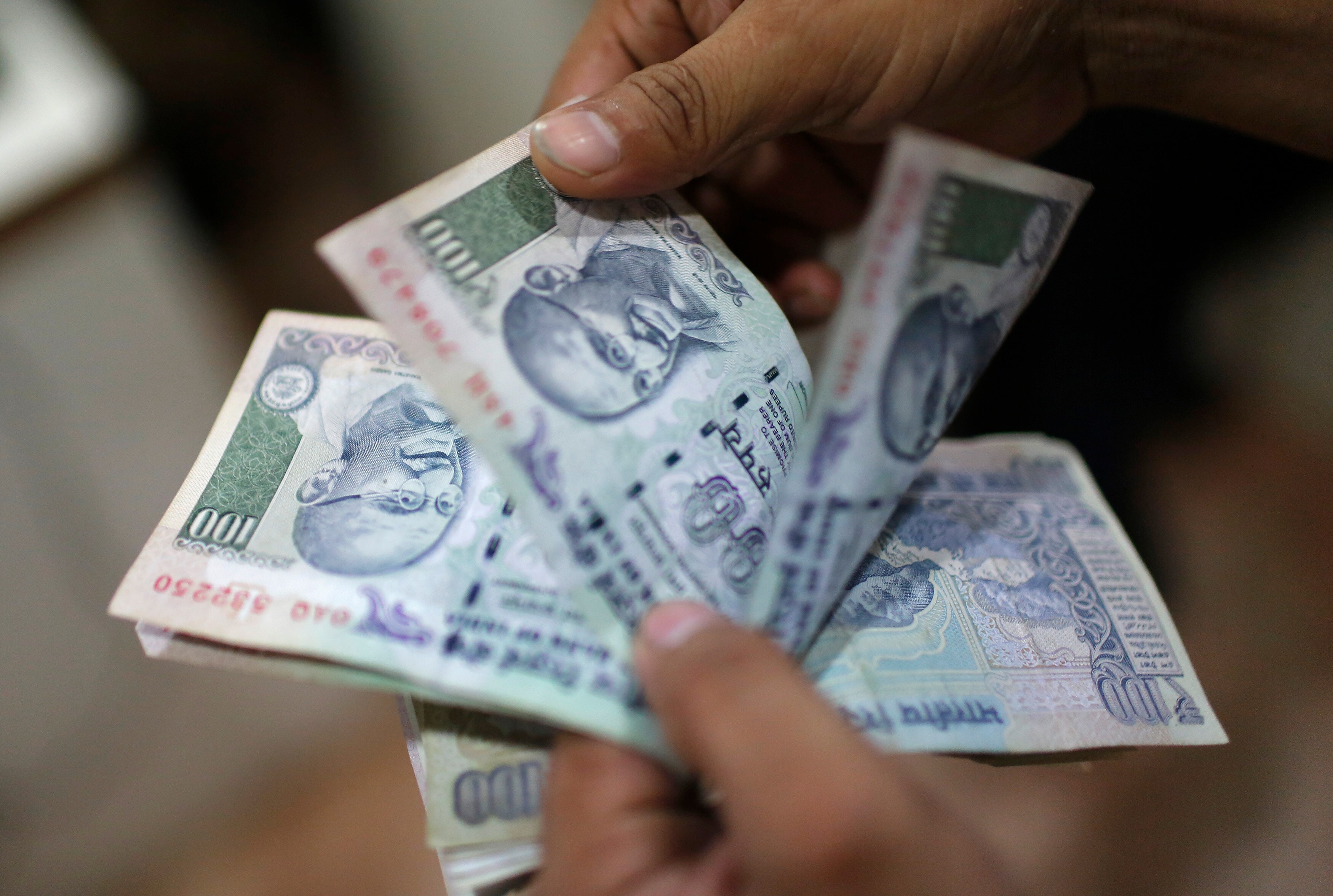 The Budget had pegged direct and indirect tax mop up at  ₹14.20 lakh crore and  ₹13.30 lakh crore for current fiscal, taking the total figure to  ₹27.50 lakh crore. (HT File)