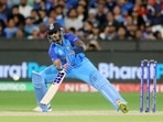 India's Suryakumar Yadav lines himself up for the scoop shot(ANI) India's Suryakumar Yadav lines himself up for the scoop shot(ANI)