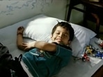 Darsheel Safary in a still from Taare Zameen Par. 
