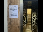 Housing society asks delivery agents not to use lift. Housing society asks delivery agents not to use lift.