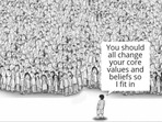 Harsh Goenka shared this image on Twitter and explained why it's okay to be different. (Twitter/@hvgoenka) Harsh Goenka shared this image on Twitter and explained why it's okay to be different. (Twitter/@hvgoenka)