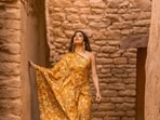 On Thursday, Janhvi Kapoor took to Instagram to share pictures from Al-Ula. She took fans on a tour of the desert region in Saudi Arabia, sharing one breathtaking photo after the other. (All pics: Janhvi Kapoor/ Instagram)