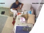 CCTV footage from Tihar jail shows Satyendar Jain having a prepared meal in the jail. CCTV footage from Tihar jail shows Satyendar Jain having a prepared meal in the jail.