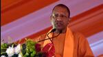 Uttar Pradesh chief minister Yogi Adityanath at a programme in Prayagraj on Thursday. (ANIL K MAURYA/HT PHOTO) Uttar Pradesh chief minister Yogi Adityanath at a programme in Prayagraj on Thursday. (ANIL K MAURYA/HT PHOTO)