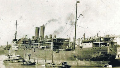 SS Tilawa set sail for South Africa on November 20, 1942 from Ballard Pier in Mumbai with 222 crew members, 732 passengers and 600 tonnes of cargo (SS Tilawa website) SS Tilawa set sail for South Africa on November 20, 1942 from Ballard Pier in Mumbai with 222 crew members, 732 passengers and 600 tonnes of cargo (SS Tilawa website)